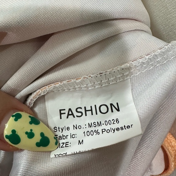 Orange Oversized Relaxed Short Sleeve Tee - Picture 8 of 8